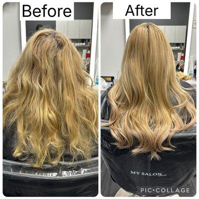 Baby high light and 16"Hair extensions by Julia~
