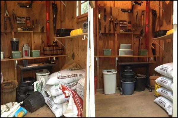 Cabbagetown Shed Right: Before and After