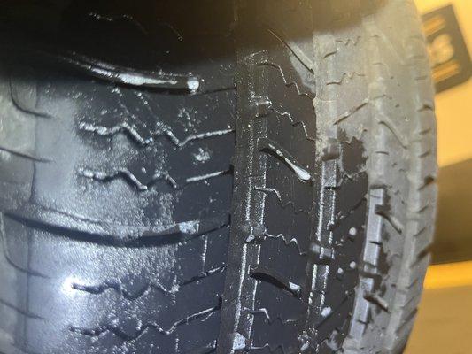 it won't let me upload The video and the photo is not that great but here it is.