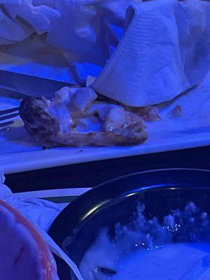 Steak my sister coughed up