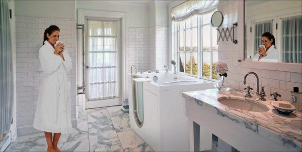 Refresh. Renew. Revitalize. Bath in Comfort.