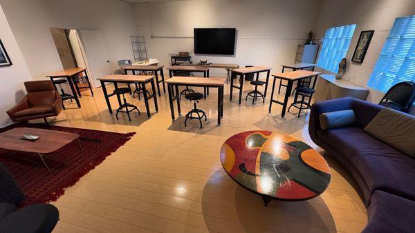Studio/teaching area