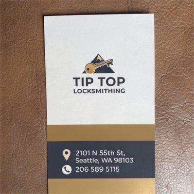 Tip Top Locksmithing