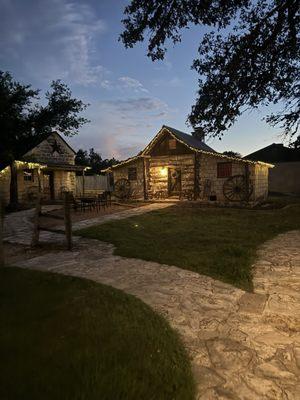 Front view cottage at the Ranch