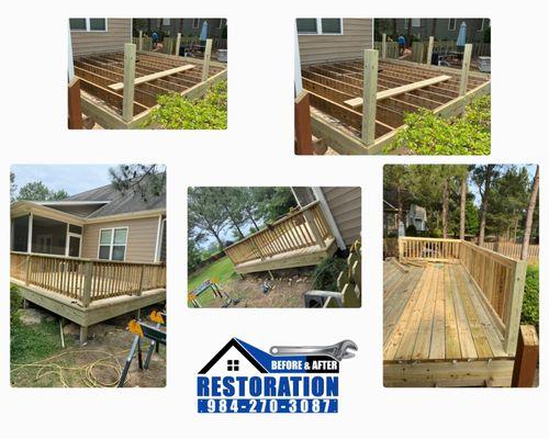 Before & After Restoration