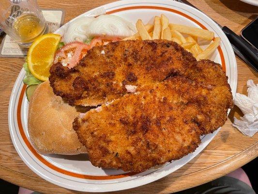 RCT chicken sandwich