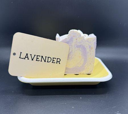 Lavender soap. Very healthy for your whole body