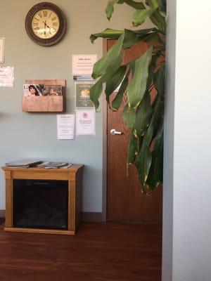 Door to the examination rooms