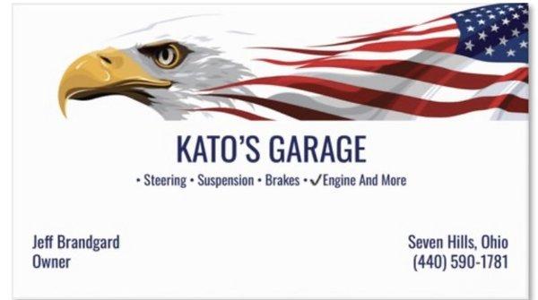Kato’s Garage