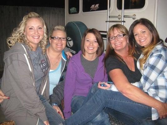 All of us pictured have our hair done by Bonnie.. You can see the diversity!