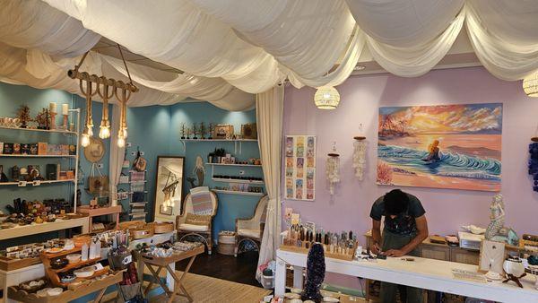 Lots of great crystals