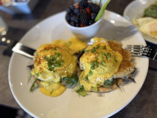 Crab Cake Egg Benedict