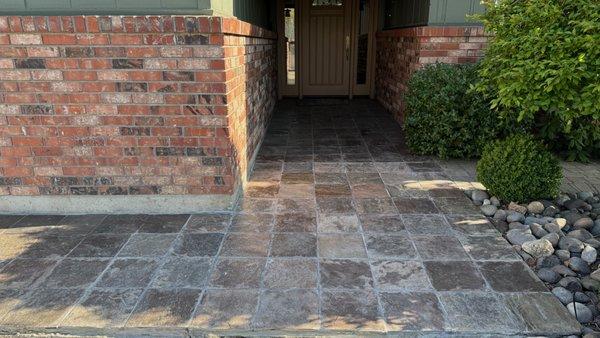 Front walkway repair