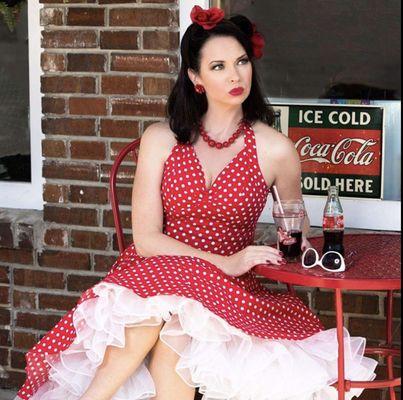 Makeup for a photo shoot in GA!