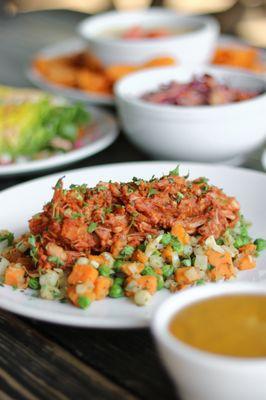 BBQ Jackfruit (vegan)