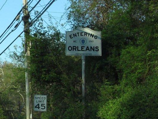 Entering Orleans from Brewster.