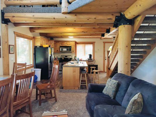 Kitchen (shared utensils/cookware) purchase your own food