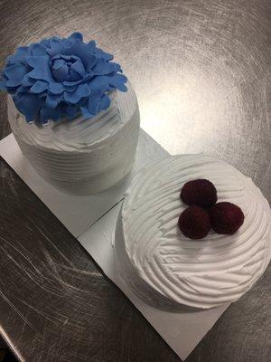 Lemon Raspberry Mini Cake