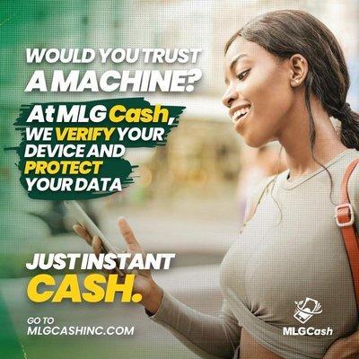 Don't trust a machine, trust a human.