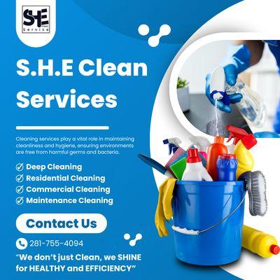 SHE Clean Service