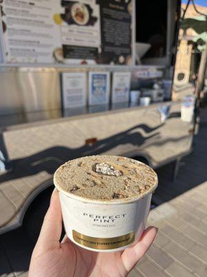 half pint cappuccino toffee crunch ($12)