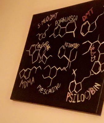 Poster in treatment room 