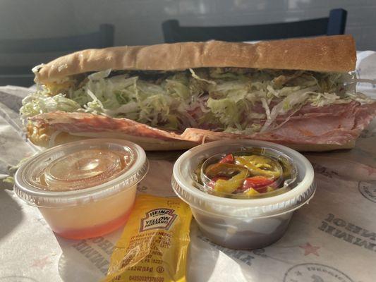 Number seven East Coast, Italian