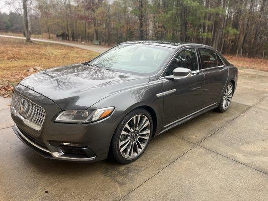 2017 Lincoln continental select sedan