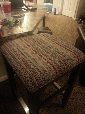 Barstool that doesn't fit the counter!!