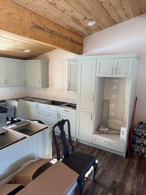 Stove top double oven