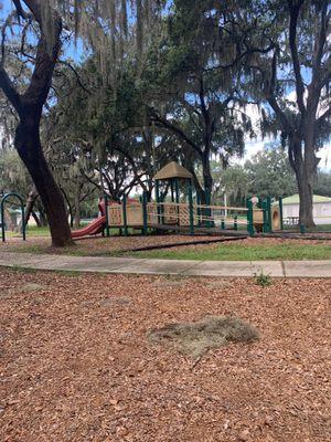 Play area for younger children