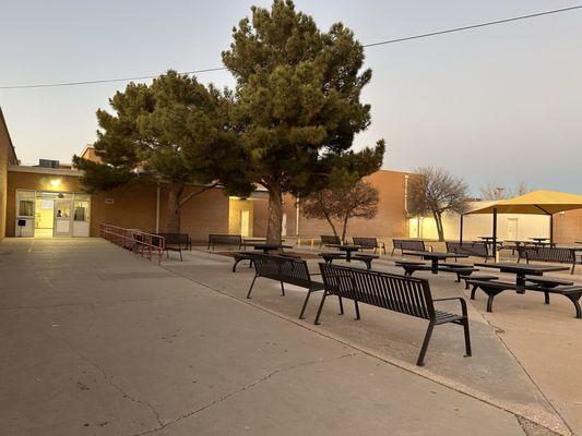 South entrance near cafeteria 2.5.2025