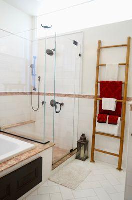 frameless shower