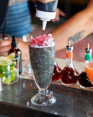 OST Cocktail in the making