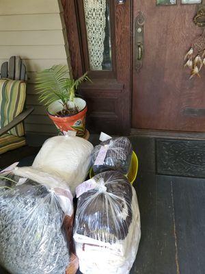 Neatly folded laundry delivered to you the very next day!