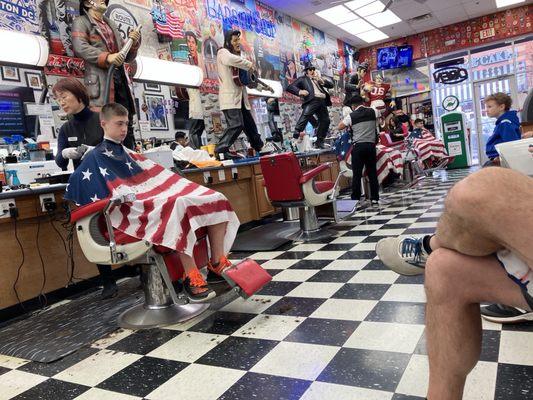 The Famous American Barber Shop