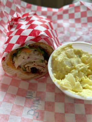 sandwich & side