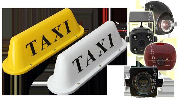 Roof lights and taxi cameras