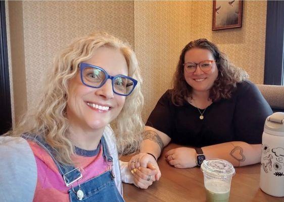 Boo & Boo: Sher & Megan on a 4 hour coffee date
