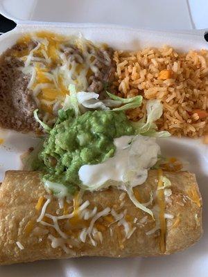 Chicken Chimichanga