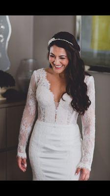 Another beautiful bride... Hair by Anna... Makeup by Danielle