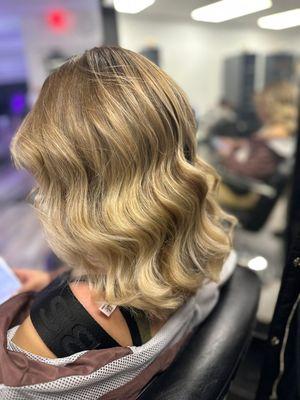 Balyage highlights