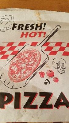 Pizza in a bag