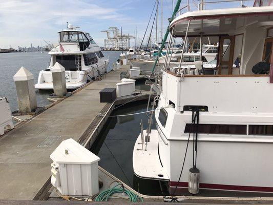 Oakland Marinas Fuel Dock