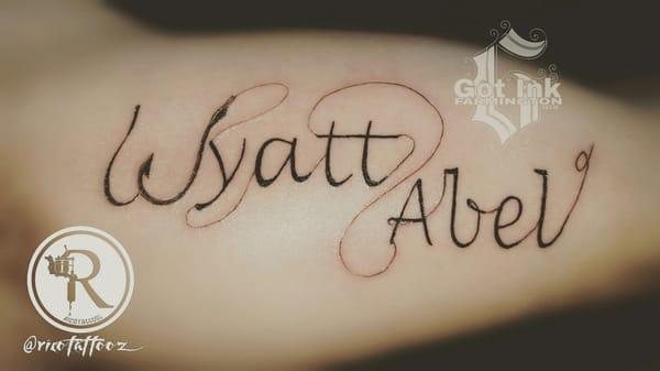 Done by Rico. @ricotattooz