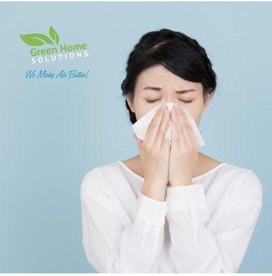 Allergy season! Give us a call we disinfect and safely remove allergens such as mold and dust in your residential or commercial space!