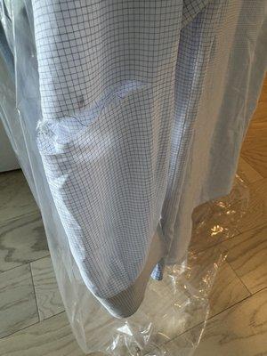 The owner claimed I brought it in this way!