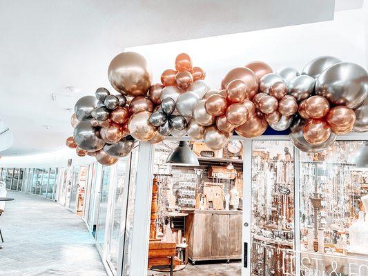 Metallic Gold, Rose Gold, Grey, Copper, Cream, Brown - At AmericasMart for Showroom Market