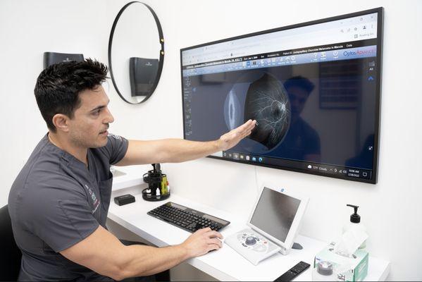 Highly technological diagnostic equipment