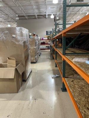 Apparently you aren't allowed past the small box on the left